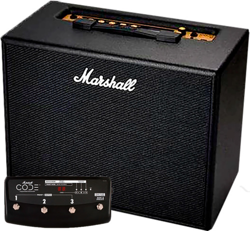 Amplificador Para Guitarra Marshall Code 50 Com Footswitch 