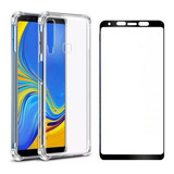 Kit Capa Capinha Case Para Samsung Galaxy A9 2018 + Pelicula