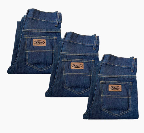 Kit 3 Calça Jeans Masculina Para Trabalho Barata E Reforçada