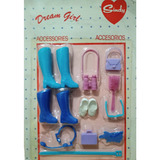 Blister Accesorios Muñecas Sindy Barbie Zapatos Botas