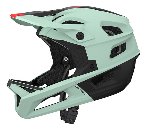 Casco De Ciclismo Mtb, Casco De Montaña, Ajustable Con