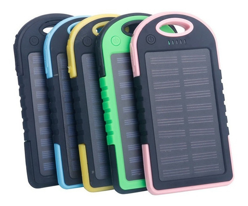 Cargador Portatil Solar De Bateria 20,000 Mah Impermeable