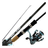 Combo Pesca Okuma Alaris Spinning 3+1 Balineras