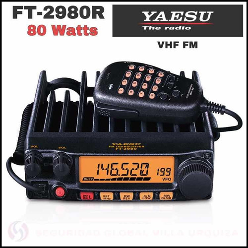Yaesu Ft-2980r Vhf 80watts 100% Original -- Dealer Oficial