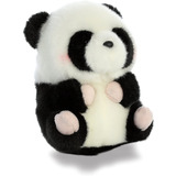 Peluche Hermoso Panda Marca Aurora Altura 13cm Felpa Suave