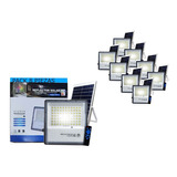 Reflector Solar 200w/2000w Led Control Remoto Ip66 8 Piezas