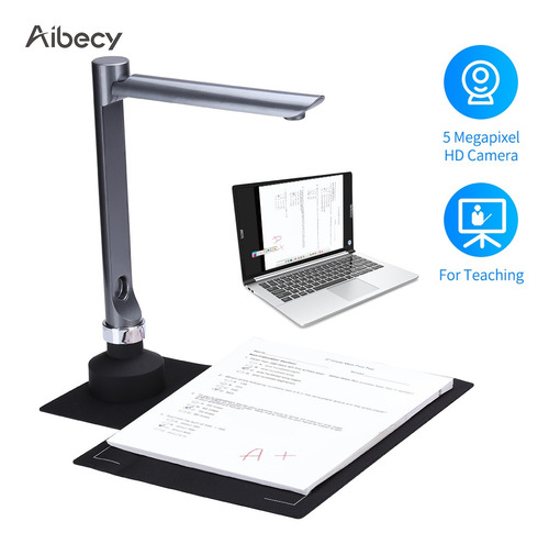 Aibecy F60a - Escáner Usb Para Cámara De Documentos (5 Mega-