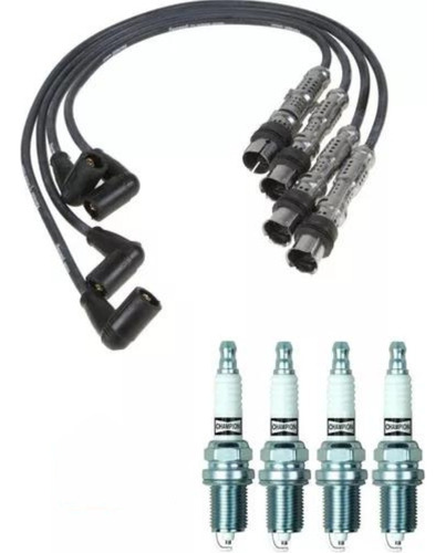 Kit Cables Y Bujías Ferrazzi Vw Suran Saveiro Trend 1.6 8v