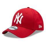 Jockey New Era New York Yankees Essential 9forty Rojo Blanco