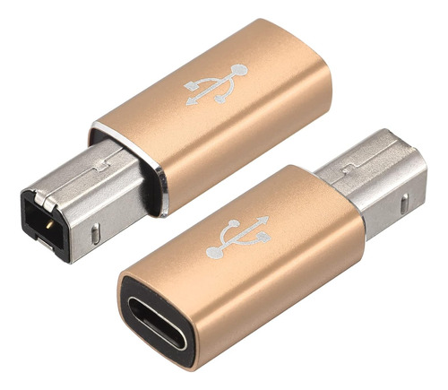 Adaptador Convertidor Usb C Hembra Midi, Adaptador De T...