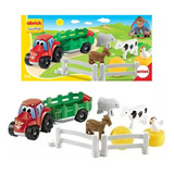 Abrick Écoiffier Tractor Con Animales De Granja Antex 9051