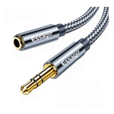 Cable Extension Audio Auxiliar Essager 3.5mm Nylon 2m