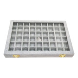 Caja De Almacenamiento De Anillos De Terciopelo