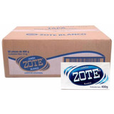 Caja Jabón Zote Blanco 25 Piezas De 400g C/u