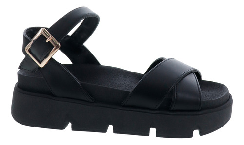 Sandalias De Plataforma Chunky Estilo Huarache Mujer Aona 