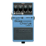 Pedal Para Baixo Boss Ceb-3 Bass Chorus 