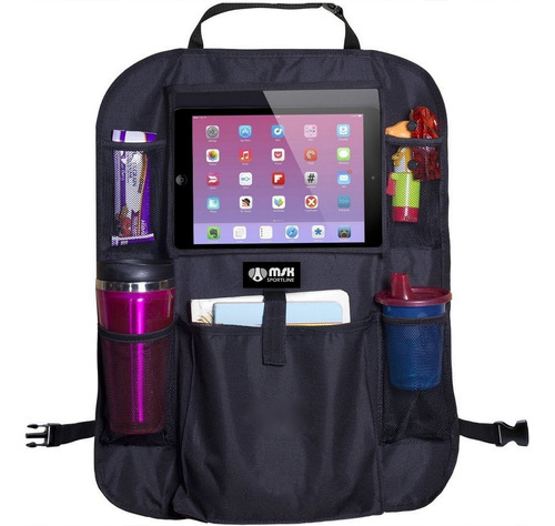 Soporte Porta Tablet iPad Organizador Objetos Auto, Botellas