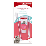 Pasta Dental Con Cepillo Para Gato Set De Higiene