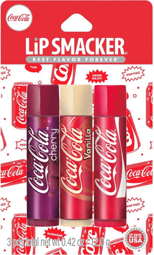Lip Smacker Balsamo Labial Edicion Coca Cola