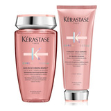 Kit Kerastase Chroma Absolu: Bain Cr Riche + Fondant