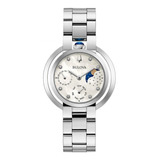 Reloj Bulova Rubaiyat 96p213 Dama Diamantes Original