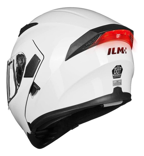 Casco De Motociclismo Ilm, Con Doble Visor Y Ventilación