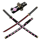 Espada Katana Zoro Meitou Shusui (one Piece) Preta + Brinde