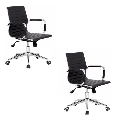 Sillon Ejecutivo X 2 Uni Gerencial Oficina Escritorio Pc