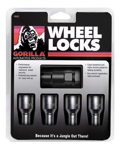 Birlos Seguridad Gorilla Vw Jetta A4 A5 A6 14x1.50 Hex Socke