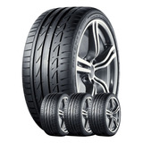 Combo 4u Cubiertas 225/45  R17 Run Flat Potenza S001 Rft P