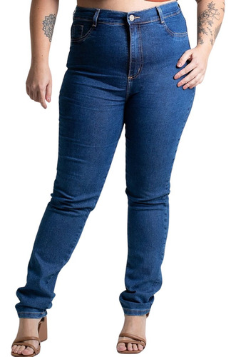Calça Jeans Sawary Plus Size - 276766