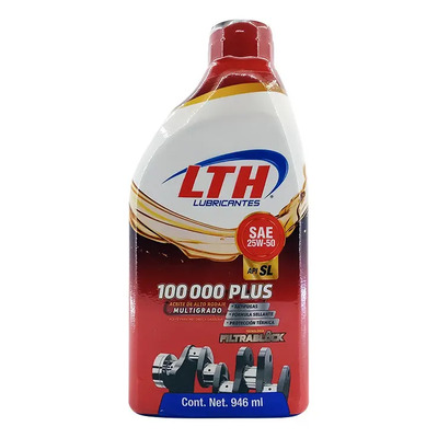 Aceite Motor Multigrado Lth 25w50 Lubricante Gasolina 946ml | MercadoLibre