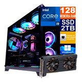 Pc Gamer Intel I9 14900kf 128gb Ddr5, Ssd 2tb, Rtx 3060 12gb