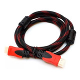 Cable Hdmi 1.5 Metros Con Filtro Mallado V1.4 Calidad