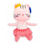 Peluche Gatita Princesa Bailarina Suave Yoga Decorativa