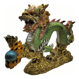 Dragon Chino De La Prosperidad, Fortuna Y Buena Suerte 30cm