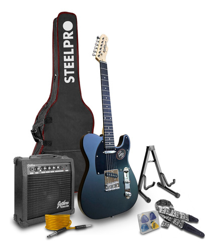Paquete Guitarra Electrica Jethro Series By Steelpro 052-sk