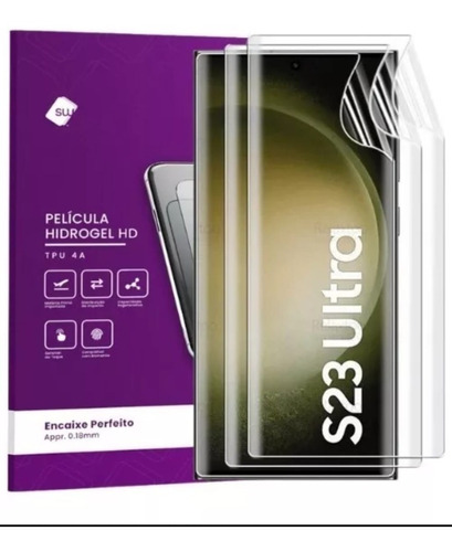 Kit 2 Películas Hidrogel Frontal P/ Samsung Galaxy Linha S