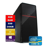 Pc Computador Cpu Intel Core I5 6 Geração + Ssd 240gb, 8gb  