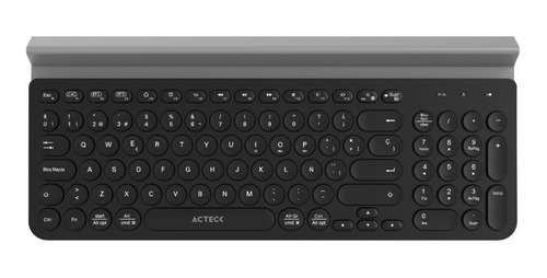 Teclado Inalámbrico Bluetooth Acteck Tl695 Negro, Ac-934206