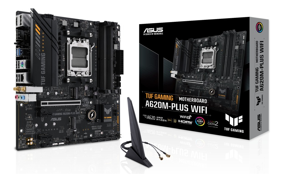 MOTHERBOARD ASUS A620M PLUS WIFI AM5