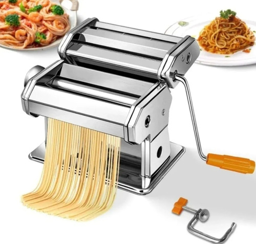 Maquina De Fideos 2 En 1 Fabrica Pastas Grande Estira Masa