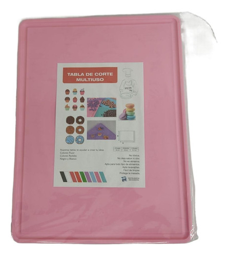 Tabla Para Picar De Corte 30x40 Plastico Polipropileno