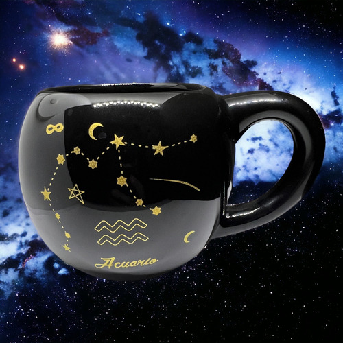 Taza Zodíaco Horóscopo Aries Acuario Regalo Original