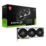 Tarjeta Video Msi Geforce Rtx 4070super Ventus3x 12g Oc  