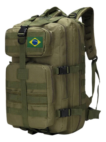 Mochila Tática Militar Impermeável Reforçada 40 L Com Brinde