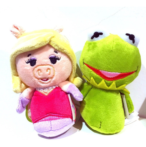 Los Muppets Rana René Y Peggy (nuevo) Peluche Kermit Piggy