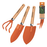 Kit Para Jardinagem E Horta 2 Pazinhas E Ancinho Tramontina