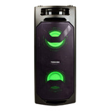 Toshiba Ty-asc50 Wireless Speaker System W/fm Stereo Radio . Color Black