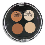 Paleta Corretivos Contorno Profissional Make-up 4g Facinatus